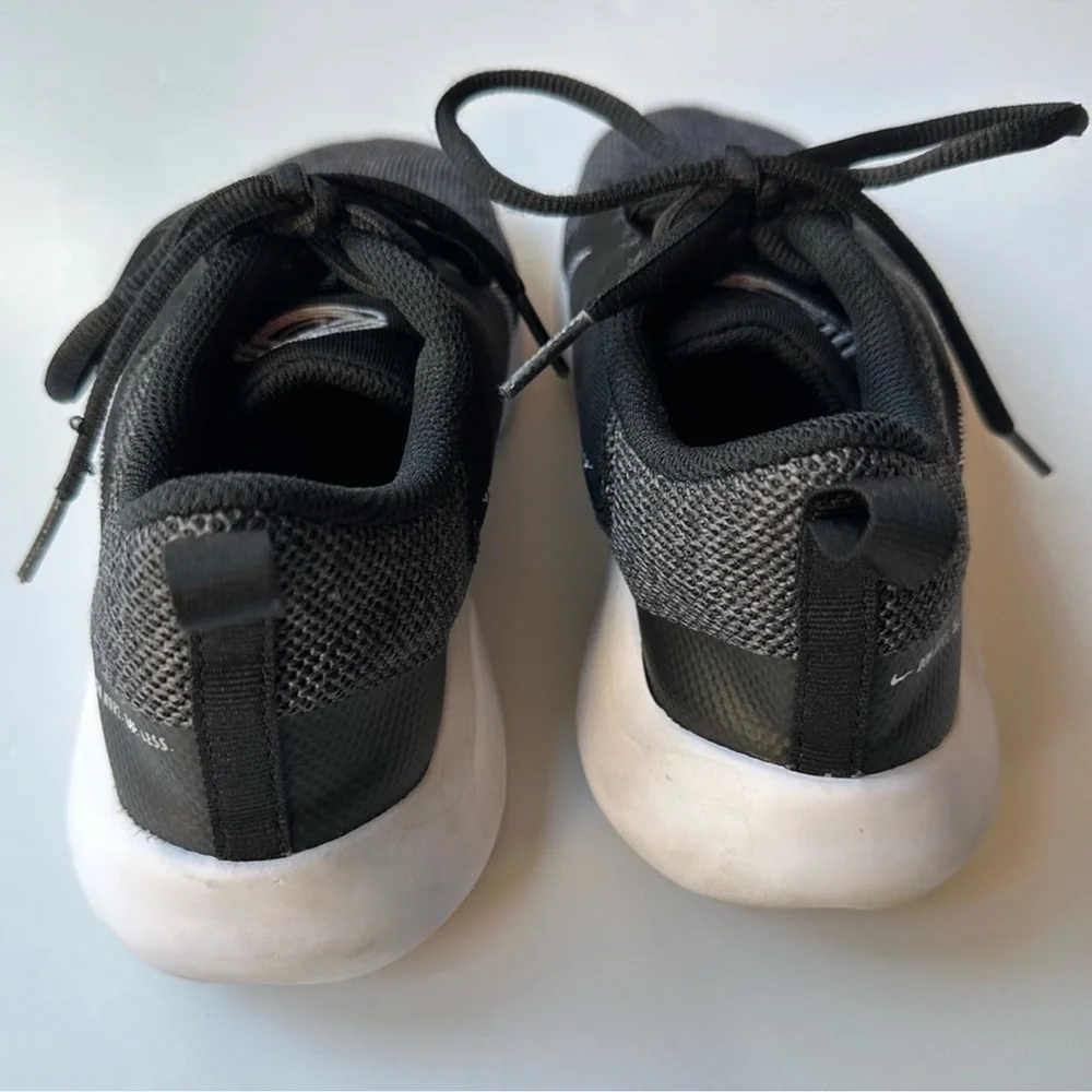 Nike Flex Running Shoes Black White Swoosh and Sole Women’s Size 7.5
